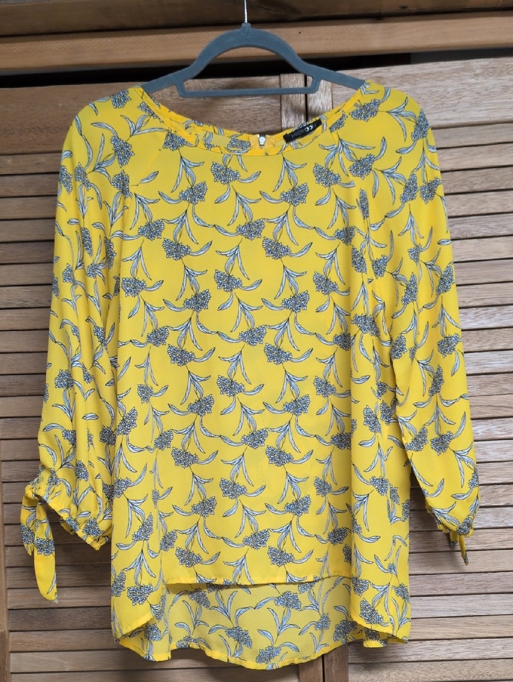Papermoon Yellow Floral Print Blouse